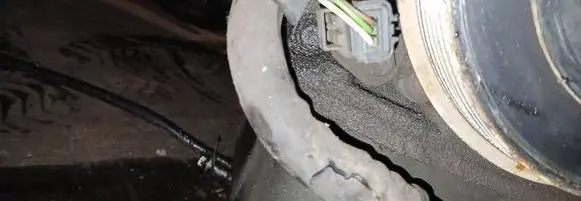 Peugeot 1007 Crankshaft position sensor