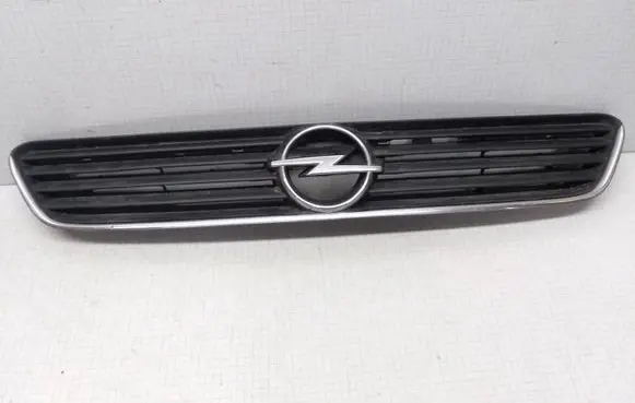 Opel Astra G Front bumper upper radiator grill 90587100