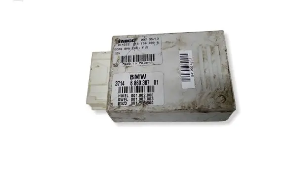 BMW 5 F10 F11 Air suspension control unit module (rear) 6860387