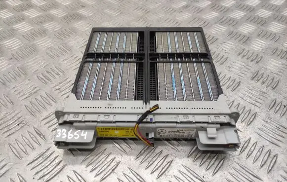 Electric cabin heater radiator