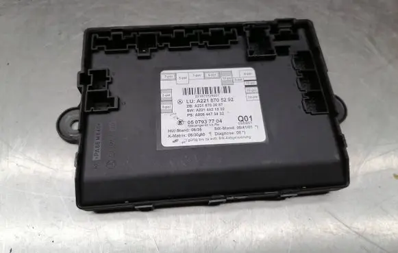 Mercedes-Benz S W221 Door control unit/module A2218705292