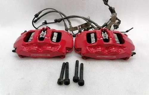 Porsche Cayman 981 Front Brake Caliper Pad/Carrier 98135105404