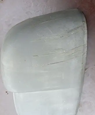 Rear bumper corner part panel trim