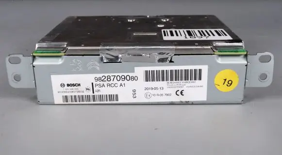 Peugeot Rifter Radio/CD/DVD/GPS head unit 9828709080 20190513