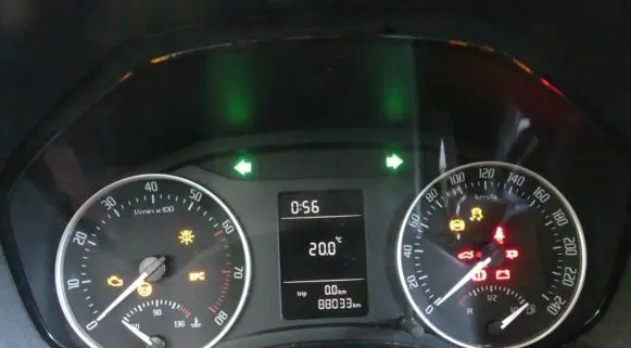 Skoda Octavia Mk2 (1Z) Speedometer (instrument cluster) 1Z0920803K IMPRK1234996