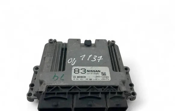 Nissan Qashqai Engine control unit/module ECU 237104EB0D 0281031100