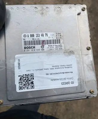 Mercedes-Benz C W203 Engine control unit/module A0001537079 0281011006 28RTF131