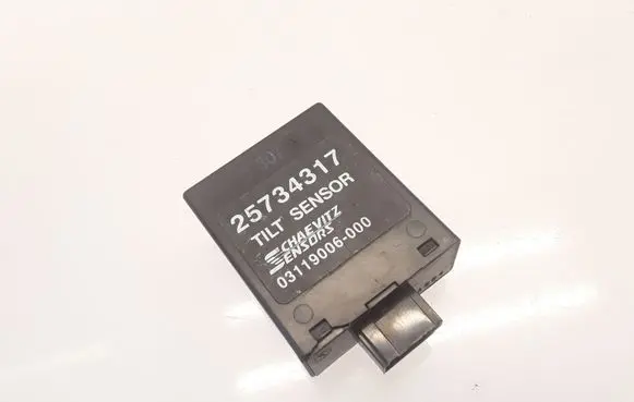 ESP acceleration yaw rate sensor