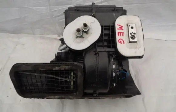 Interior heater climate box assembly