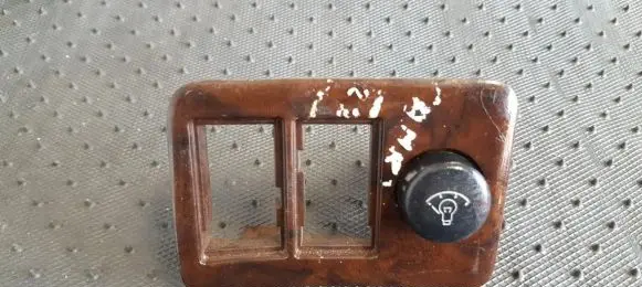 Panel lighting control switch