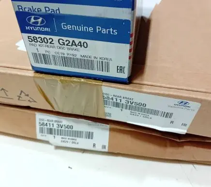 Hyundai Ioniq Rear brake disc 584113V500 58302G2A40