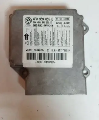 Audi A6 S6 C6 4F Airbag control unit/module 4F0959655B 4F0910655B 0037LD0B9Z0P
