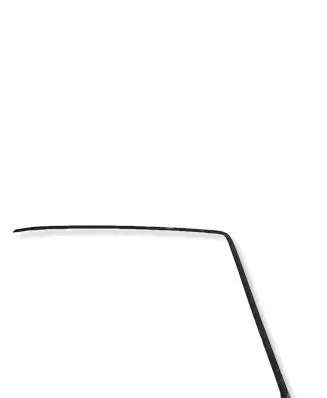 BMW 5 E34 Rear glass trim 