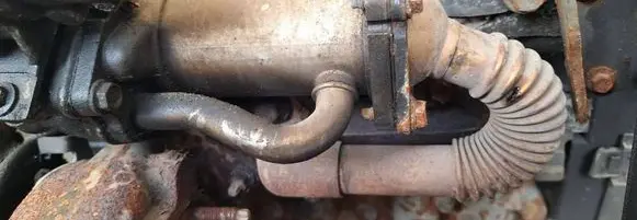 EGR valve cooler