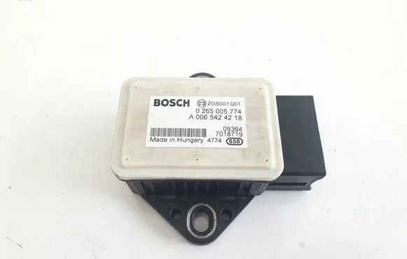 ESP acceleration yaw rate sensor