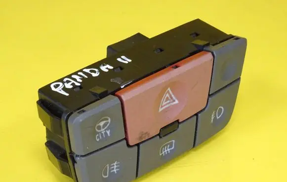 Fiat Panda II Hazard light switch 735357114