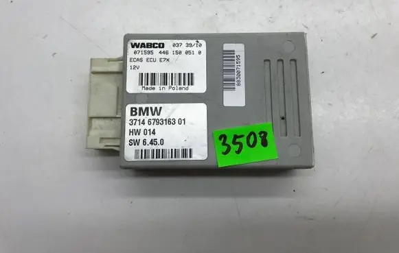 BMW X5 E70 Air suspension control unit module (rear) 6793163