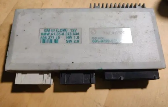 BMW 5 E39 Comfort/convenience module 61358378634 8378634