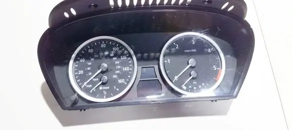 BMW 5 E60 E61 Speedometer (instrument cluster) 110080213 62.11-6958601