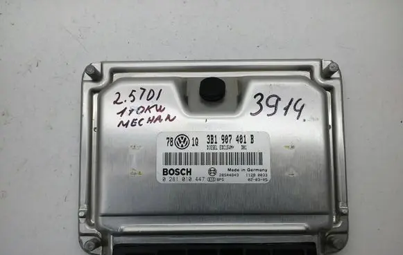 Volkswagen PASSAT B5.5 Engine control unit/module 3B1907401B 0281010447