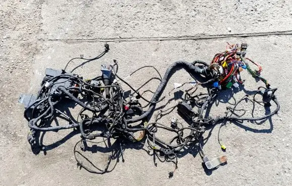 Mercedes-Benz SLK R172 Engine installation wiring loom