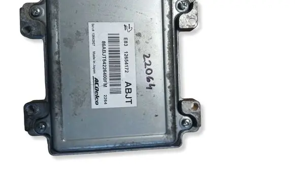 Opel Meriva A Engine control unit/module 12654172 12642927 86ABJT54226400FM