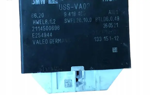 BMW 5 G30 G31 Parking PDC control unit/module 9418460