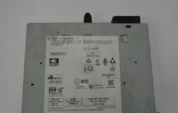 Citroen C3 Navigation unit CD/DVD player 9828709480