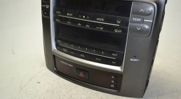 Lexus IS 220D-250-350 Climate control unit 