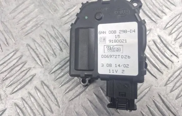 Opel Vectra C Air flap motor/actuator 9180021 006972T02B 6NN00829804