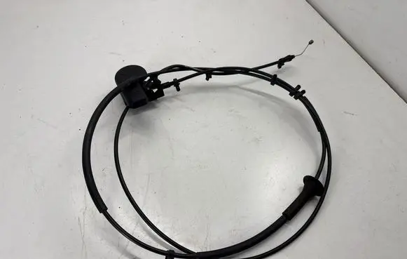 Ford Mustang VI Engine bonnet/hood lock release cable FR3B16B975AEF FR3B16B975AE FR3B16B975A