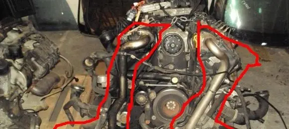 Audi A8 S8 D3 4E ABS pump bracket 