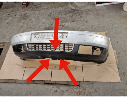 Audi A8 S8 D2 4D Front bumper