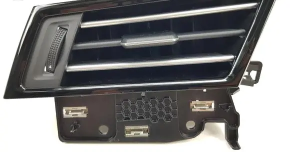 Dashboard side air vent grill/cover trim