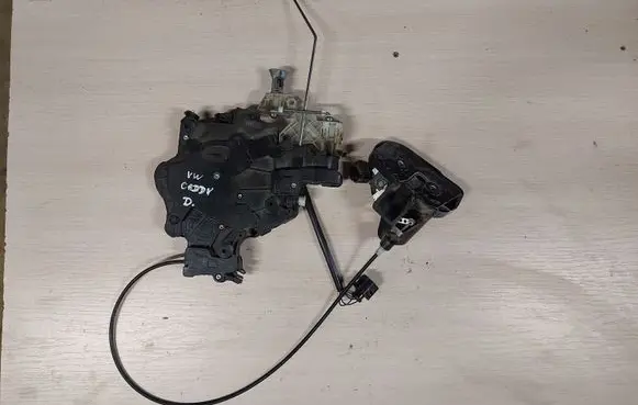 Volkswagen Caddy Sliding door lock 2K5843354C 2K0843604