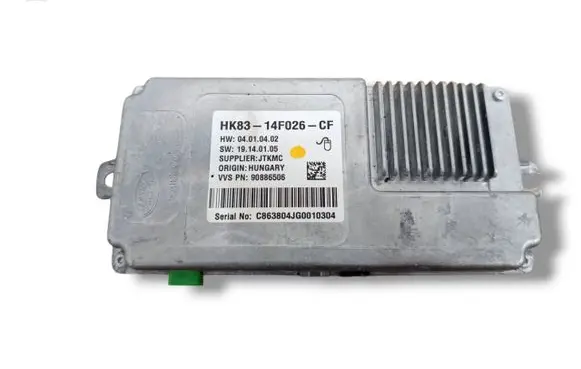 Jaguar XE Video control module HK8314F026CF 90886506 C863804JG0010304