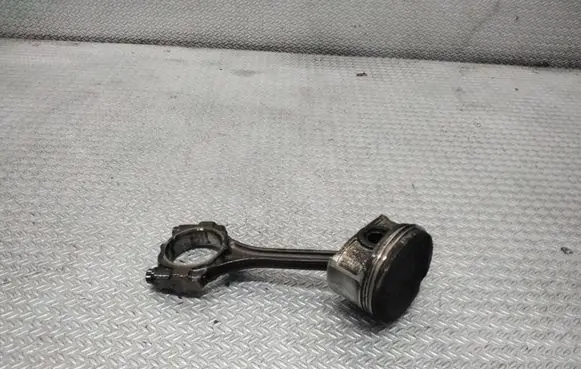Piston with connecting rod