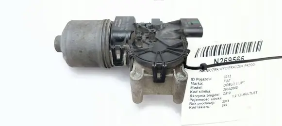 Fiat Doblo Front wiper linkage and motor 0390241564