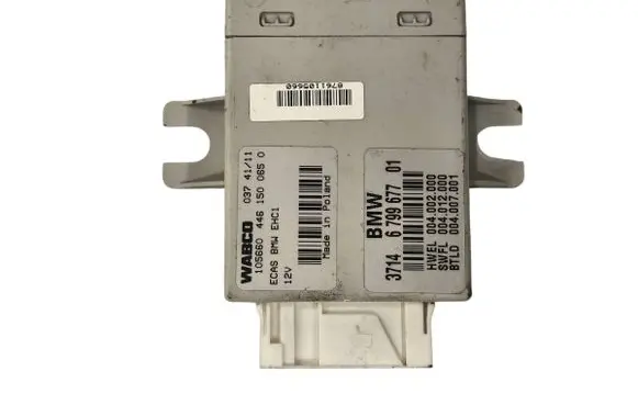 BMW 5 F10 F11 Air suspension control unit module (rear) 6799677 004007001