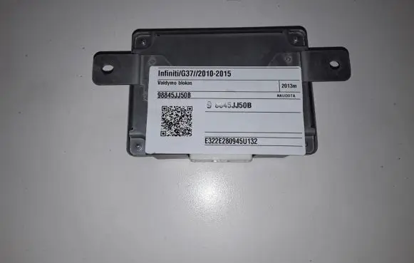 Infiniti G37 Other control units/modules 98845JJ50B