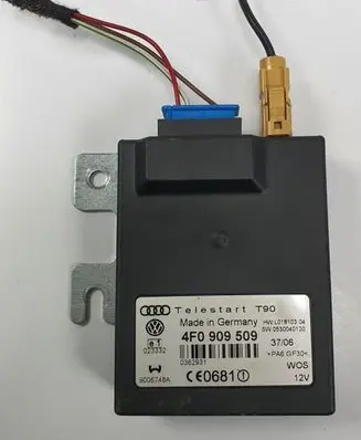 Porsche Cayenne (9PA) Auxiliary heating control unit/module 4F0909509