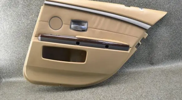 BMW 7 E65 E66 Rear door card panel trim 100014632 BSA1B38528
