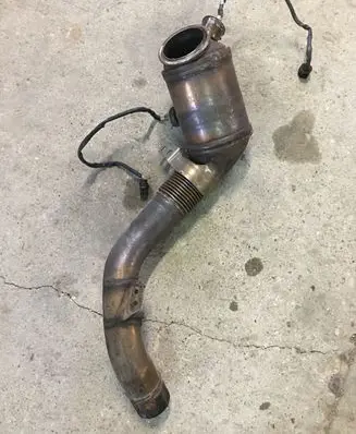 BMW 7 F01 F02 F03 F04 Catalyst/FAP/DPF particulate filter 18327645232 7645232 7595886
