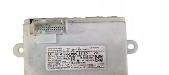 Mercedes-Benz S W222 Keyless (KESSY) go control unit/module A2229003320