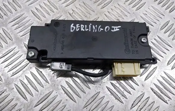 Citroen Berlingo Voice control module 9666760080