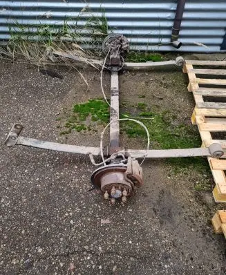 Rear axle beam