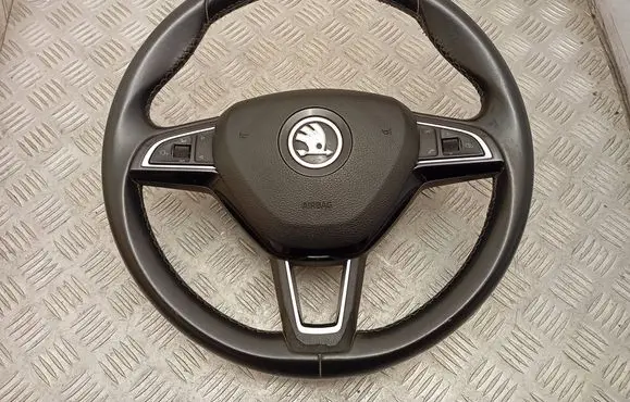 Skoda Superb B8 (3V) Steering wheel 3V0419091L 5E0419685A 3V0880201F