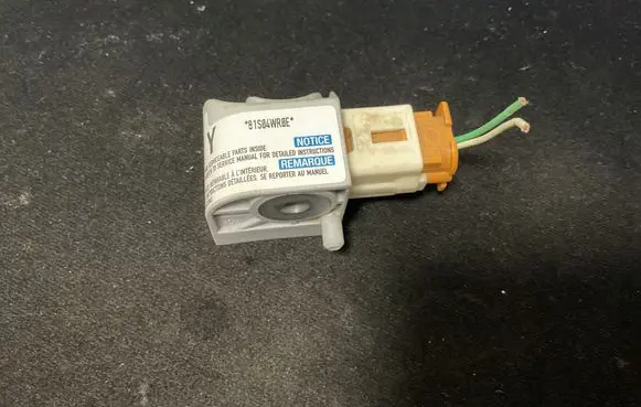 Airbag deployment crash/impact sensor