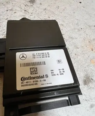Mercedes-Benz E AMG W212 Other control units/modules A2129003100 A2129023600