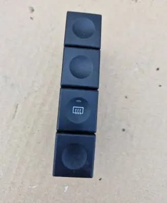 Windscreen/window heater switch